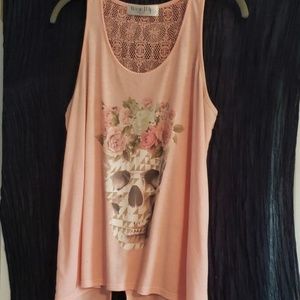 Skull tank top